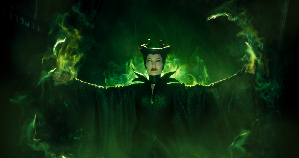 Cursed because of man, Maleficent tried to curse the child of man.