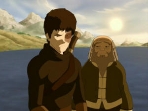 Zuko’s first “repentance” is proved a false one.