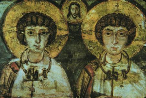 Icon of Sts. Sergius and Bacchus