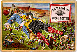Gulliver_and_the_Liliputans,_trade_card_for_J._&_P._Coats_spool_cotton,_late_19th_c