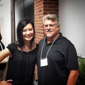 Authors Mike Duran and Tosca Lee at Realm Makers 2015